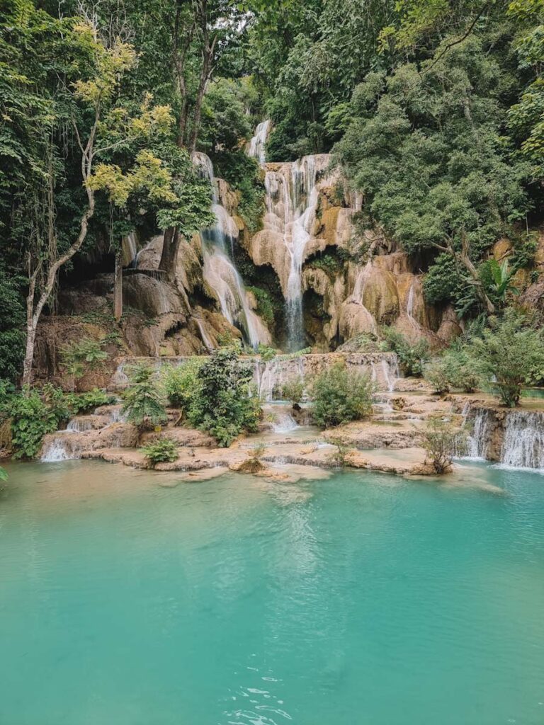 The most stunning waterfalls in Laos and a must visit when in Luang Prabang