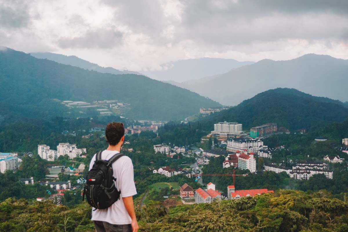 Trail 10 hike in the Cameron Highlands