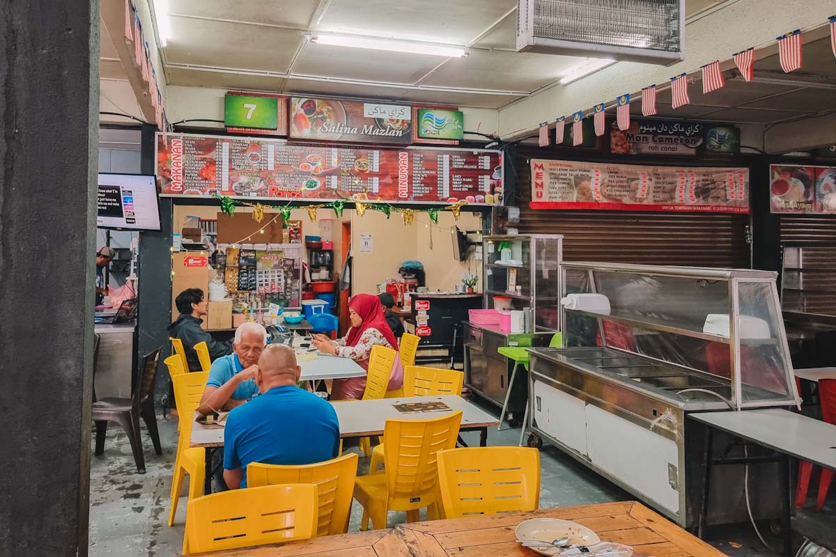 Local food in Cameron Highlands