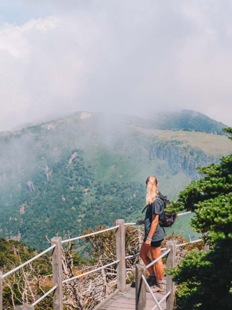 Mt Hallasan hike, Jeju island, South Korea