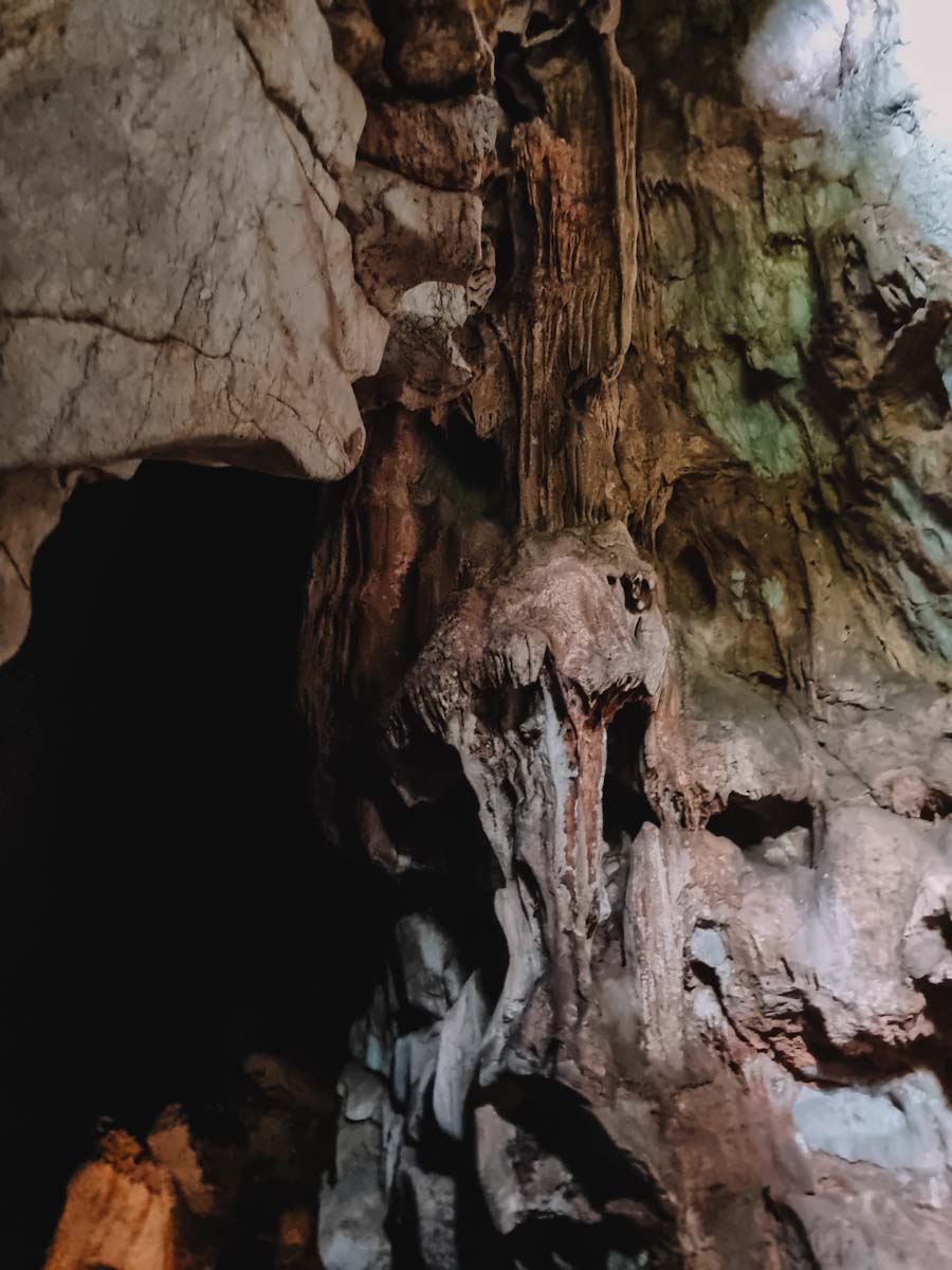 Phathok caves near Nong Khiaw