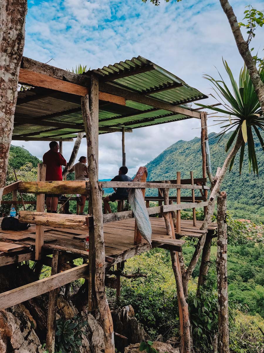 Viewpoint near Muang Ngoi