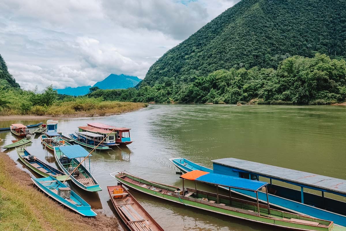 Boat from Nong Khiaw to Mung Ngoi