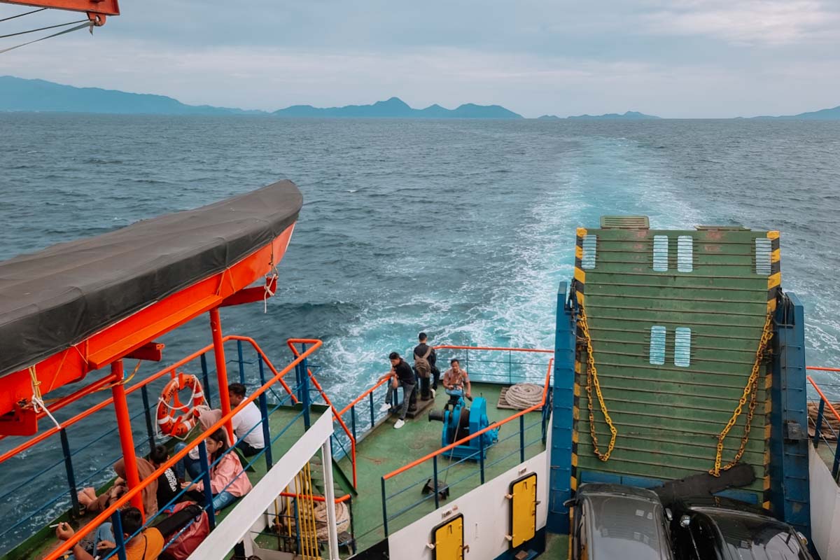 Slow ferry from Banda Aceh to Pulau Weh