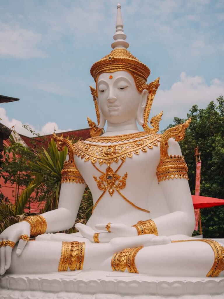 Buddhist statue in Chiang Mai