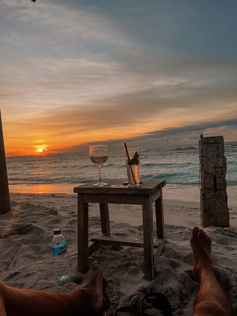 Sunset on Gili Islands