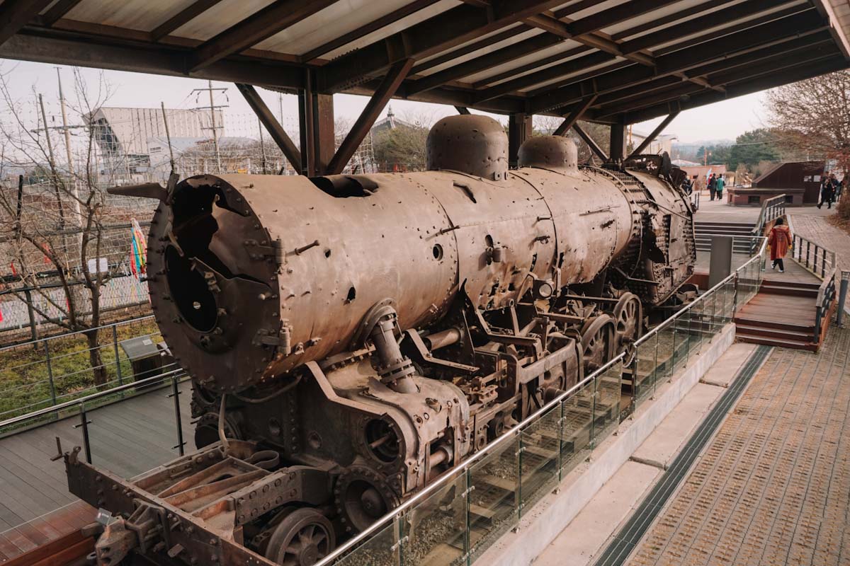 Locomotive in DMZ, South Korea