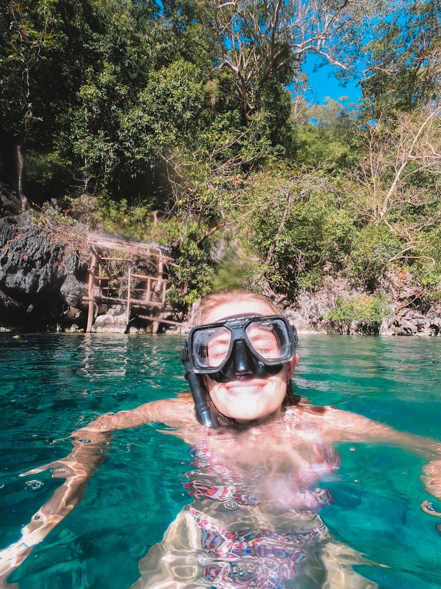 Twin lagoon in Coron