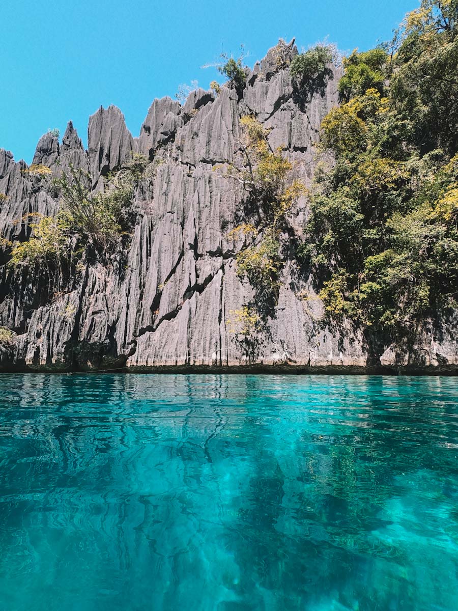 Twin lagoon in Coron