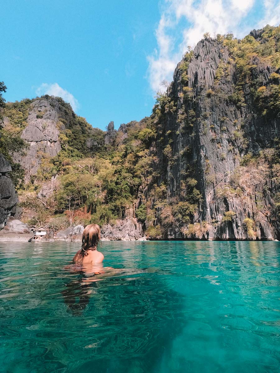 Twin lagoon in Coron