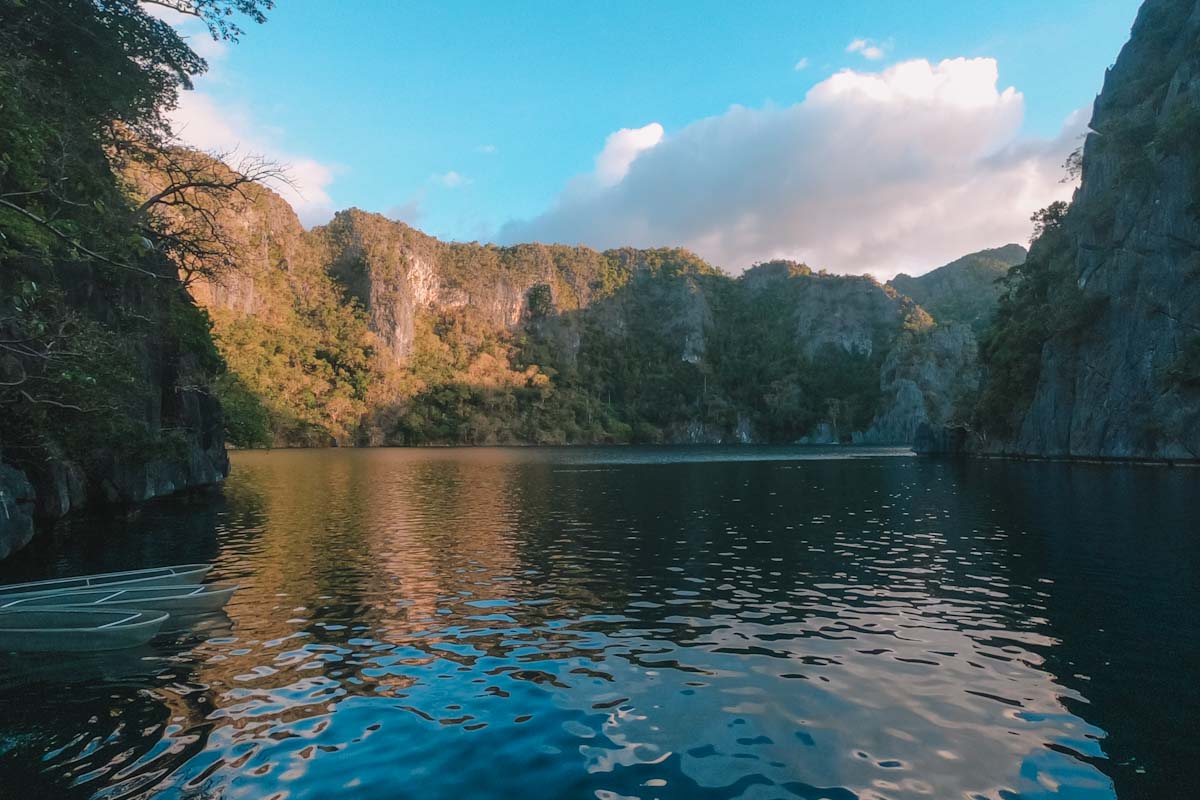 Barracuda lake in Coron