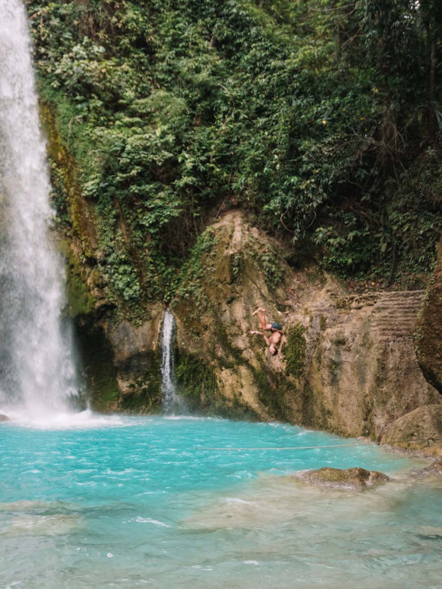 Inambakan Waterfall, South Cebu, Philippines