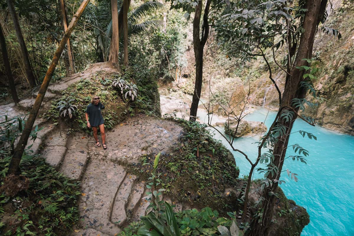 Inambakan Waterfall, South Cebu, Philippines