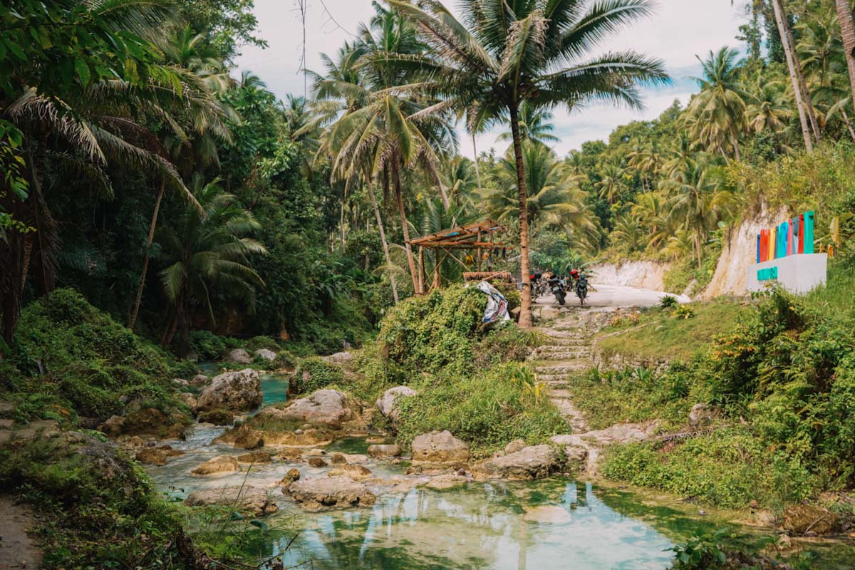 Inambakan Waterfall, South Cebu, Philippines